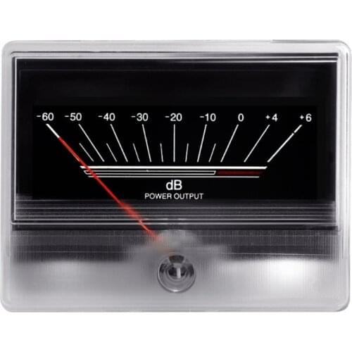 Panel VU Meter Bulb Warm Back Light Recording Audio Level Amp Meter VU Meter Stereo Audio Amplifier Board DB Sound
