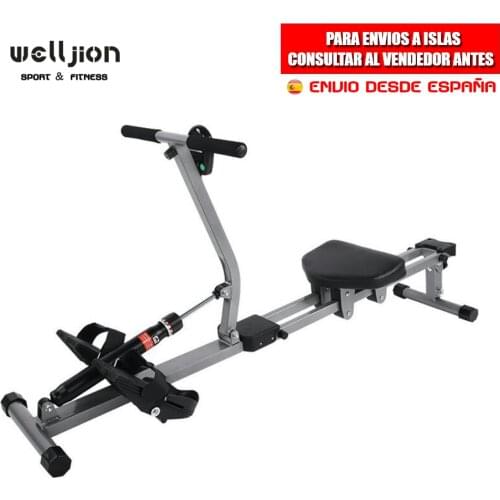 FOLDING ROWING MACHINE / ROWE 12 ADJUSTABLE RESISTANCE LEVELS / MEGNETIC / GYM INDOOR / SHIPPING FROM SPAIN
