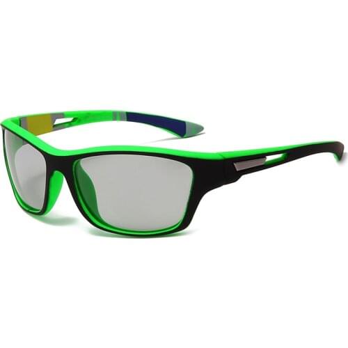 Sport Polarized Sunglasses Photochromic Chameleon Square Men Women Famous Brand Designer Sun Glases UV400 Polaroid Sunglasses