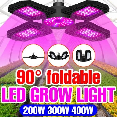 E27 LED Grow Light Phytolamp Full Spectrum Lamp Plant Bulb 200W 300W 400W Phyto Lamp 85-265V LED Hydroponics Grow Lighting 2835