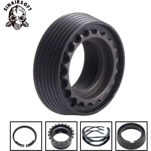 Tactical Aluminum Drop-in Rail System Handguard Delta Ring Assembly Barrel Nut For Airsoft AEG Paintball Hunting Accessories