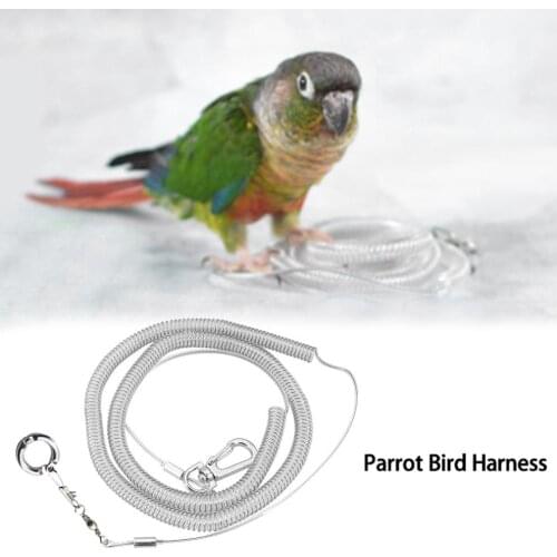 3M Ultra-light Parrot Bird Harness Leash Anti-bite Outdoor Flying Training Rope Pet Supplies For Macaw Cockatiel Lovebird