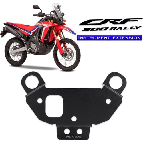Motorcycle USB Charger Dash Panel Cigarette Lighter Instrument Extension Bracket For HONDA CRF250L CRF300L Rally CRF 250L