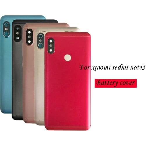 Battery Back Cover For Redmi Note 5 Battery Cover For Redmi Note 5 Pro Battery Cover Housing +Volume Power Buttons+Sim Card Slot