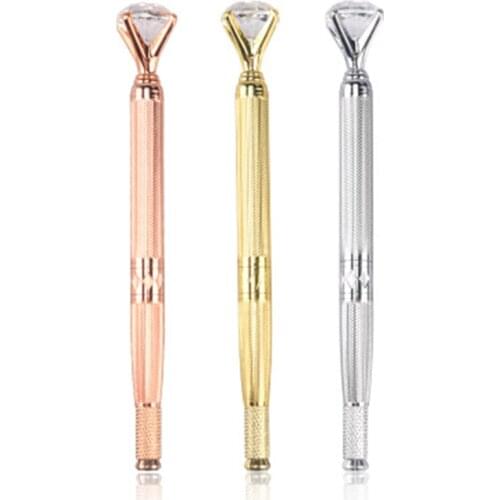 5 pcs tattoo Microblading Pen Manual Microblade Needle Diamond Fog Eyebrow Tattoo Pen handmade Embroidery Permanent Makeup tool
