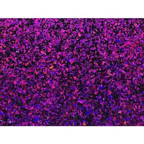 Acrylic/PMMA 1-Sided Chunky Glittering Color Sheets 2.5mm for Jewelries, Crafts, Art Works, Decoration - Radiant Violet (RB8000)
