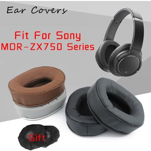 Ear Covers Ear Pads For Sony MDR ZX750BN MDR-ZX750BN Headphone Replacement Earpads Ear-cushions