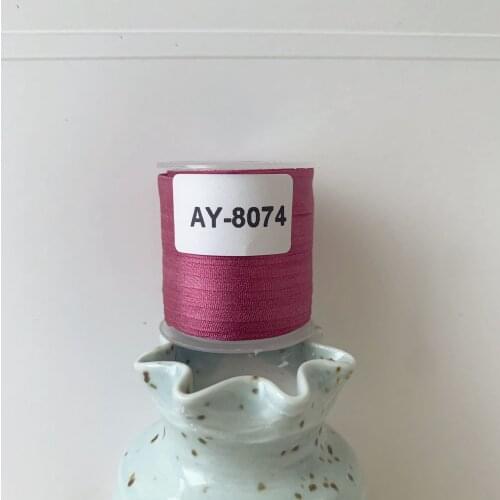 AY-8074 A Roll Wholesale 2mm-36mm 100% Pure Silk Embroidery Ribbons Handcraft Supply Double Faced Thin Taffeta Silk Ribbon