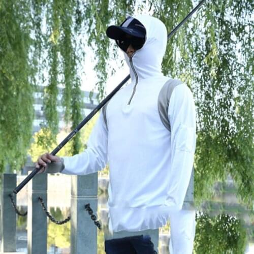 Quick Dry Long Sleeve Anti UV Protection Breathable Fishing Shirt Hiking Shirt Mosquito Repellent Wears Climbing Clothes