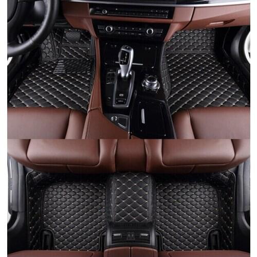 Good quality! Custom special car floor mats for BMW 118i 120i 125i 128i F20 2018-2011 waterproof durable carpets,Free shipping