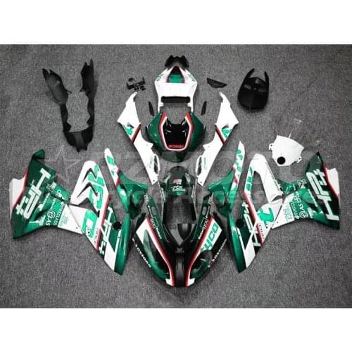 New ABS Plastic Shell Motorcycle Fairing kit Fit For BMW S1000RR 2015 2016 15 16 Bodywork Set Custom White Green