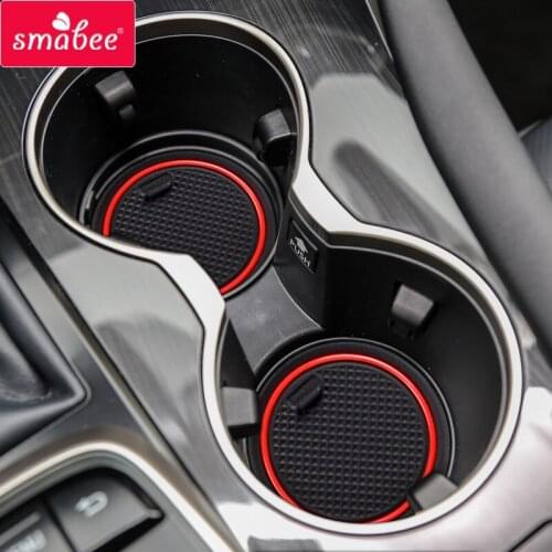 Smabee Car Gate Slot Mat For Lexus RX 300 200t 450h RX200t RX300 RX450h 2016 ~ 2019 Accessories Cup Coaster Non-slip mats