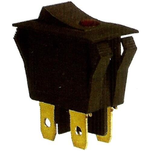 Illuminated Rocker-Switch Light ON-OFF 2-Position 220vac/20a KCD3 with 16A 125VAC