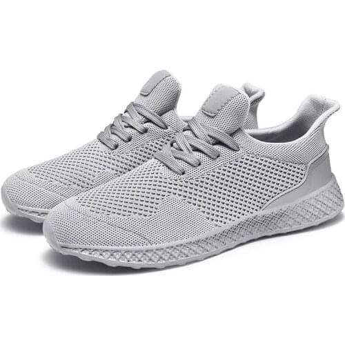 Lightweight Sport Shoes Men Running Sneakers Casual Non-Slip Durable Flywire Breathable Plus Size Comfortable Shoes Classial