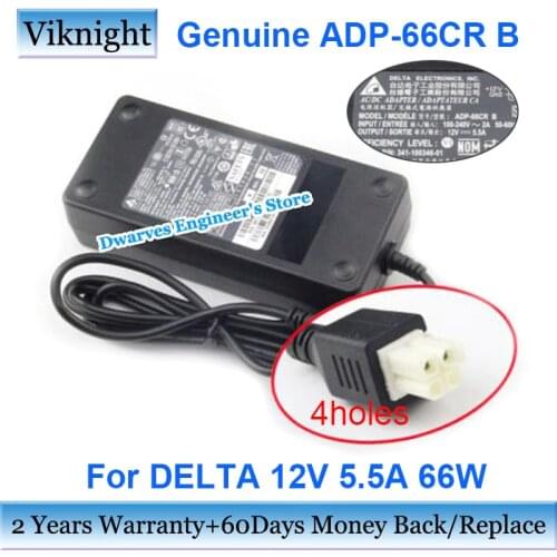 Genuine ADP-66CR B 12v 5.5A 66W Delta Ac power Adapter charger for CISCO 341-100346-01 891 ROUTER C891F Laptop Adapter