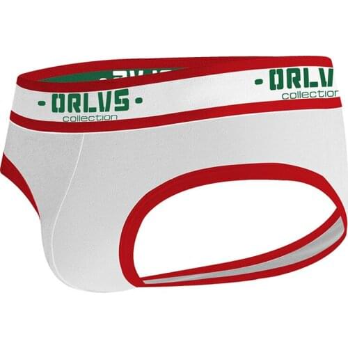 Popular or solid underwear mens cotton u-briefs mens
