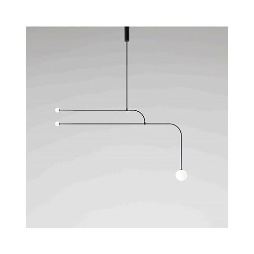 Nordic style ball chandelier personality post modern simple living room lamp restaurant bedroom home atmospheric lamps