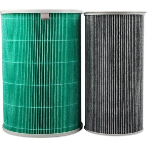 Replacement For Xiaomi Air Purifier Filter Mi 1 / 2 Generation Pro 2S Cylinder Composite Filter Remove Formaldehyde Pm2.5 Green