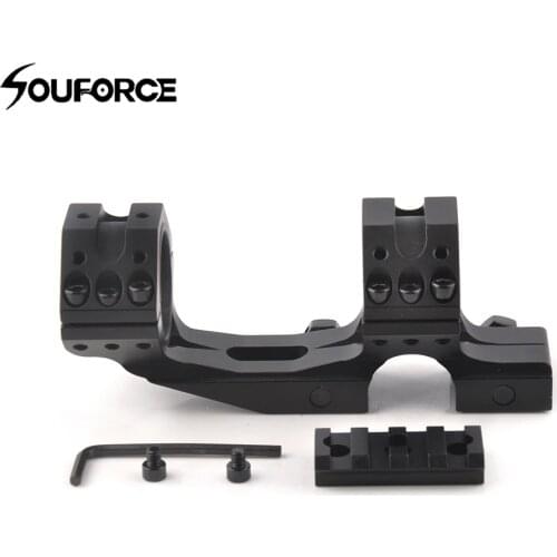 Tactical Aluminum Scope Mount Ring 4 Screw Diameter 25.4mm /30mm with Spirit Bubble Level Suit fit 20mm Picatinny Weaver Rail