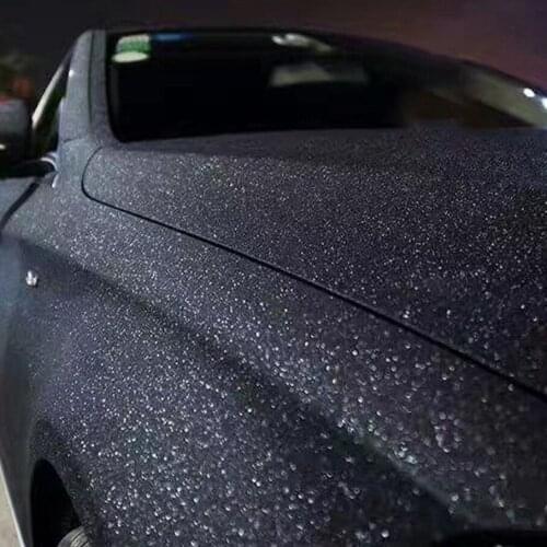 50*200/400cm Diamond Sandy Sparkle Vinyl Wrap Film Car Wrapping Foil Sticker Sheet Bike Console Computer Laptop Skin Phone Cover