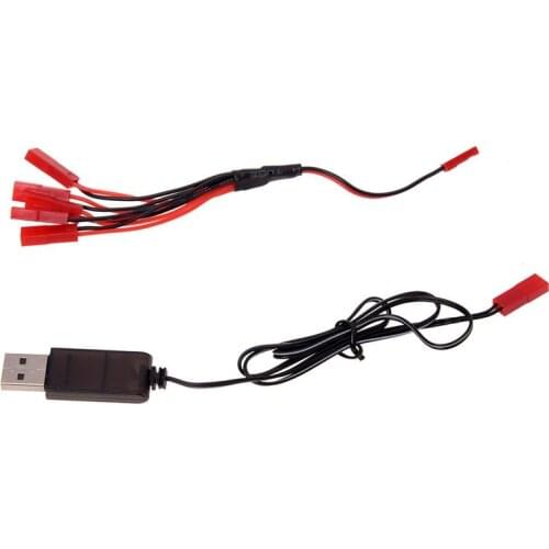 3.7V Lipo battery charger USB connector JST1~5 charging cable