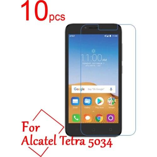 10pcs transparent Ultra Clear/Matte/Nano anti-Explosion Lcd Screen Protectors Film Cover For Alcatel Tetra 5034 Protective Film