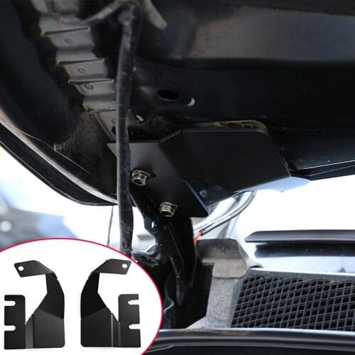 Car A-pillar Front Hood Trim For Toyota Tundra 14-21 Metal Accessories A Pillar Hood Mounting Bracket Holder Base Car Decoration