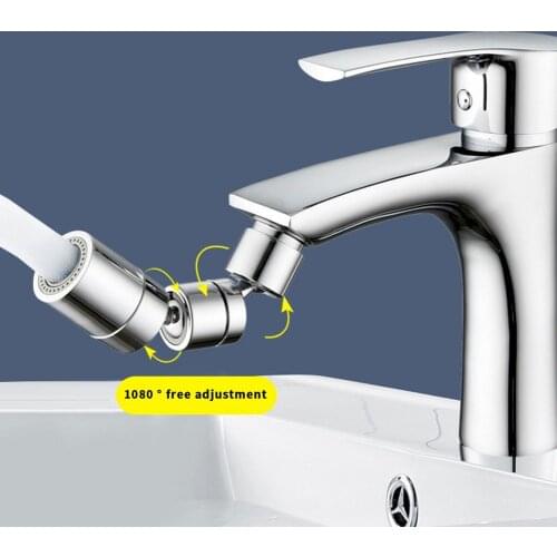 360 Degrees Swivel Faucet Spray Head Nozzle Anti Splash Filter Faucet Water Saving Tap Aerator For Kitchen Bathroom Water Saving