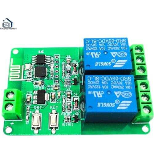 5V ESP8266 Dual/Single Wi-Fi Relay Internet of Things Smart Home Mobile APP Remote Control Switch
