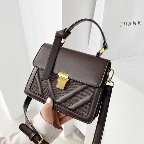 Abay Mini PU Leather Crossbody Bags for Women 2021 Branded Simple Style Shoulder Handbags Sac Female Travel Cross Body Bag Totes