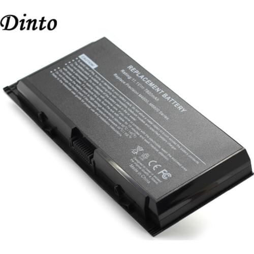 Dinto 11.1V 7800mAh Laptop Battery for DELL Precision M4600 M4700 M4800 M6700 M6600 PG6RC FV993 R7PND T3NT1 FJJ4W N71FM