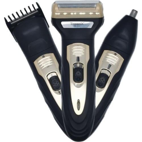 Mens 3in1 electric shaver cleaning face trimer rechargeable electric razor for men face body grommer beard shaving machine