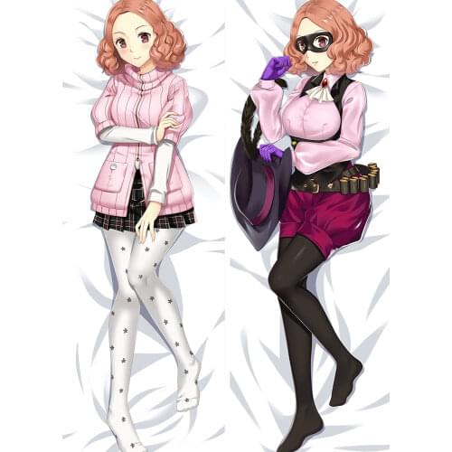 2021 HOT Game Persona 5 P5 Haru Okumura Noir Dakimakura Body Pillowcase Hug Pillow Cover Case Game Girl 50X150CM Cosplay