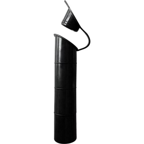 Fishing Rod Holder Rubber Inner Sleeve Tube Liner with Cover 30 Degree Flush Mount