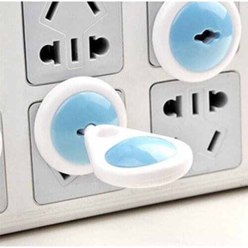 J60B 6Pcs Power Electric Outlet 2 Plug Baby Child Infant Kids Plug Covers Safety