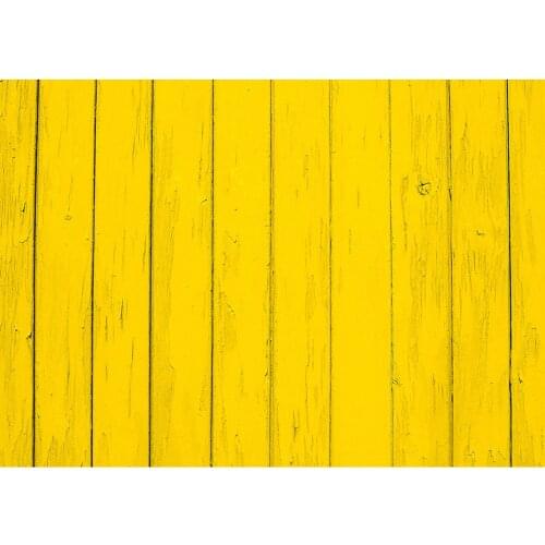Photo Backdrop Yellow Wooden Plank Computer Printed Backgrounds for Children Baby Toy Pet Portrait Photobooth Photography Props