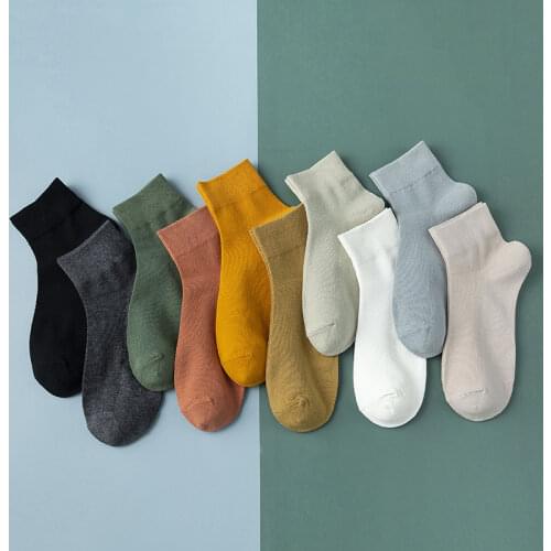 FULSURPRIS Mens White Socks