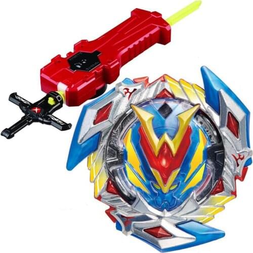 Bayblade B-104 Spinning Top Burst Winning Valkyrie.12VI Starter Spinning Top Sword Launcher