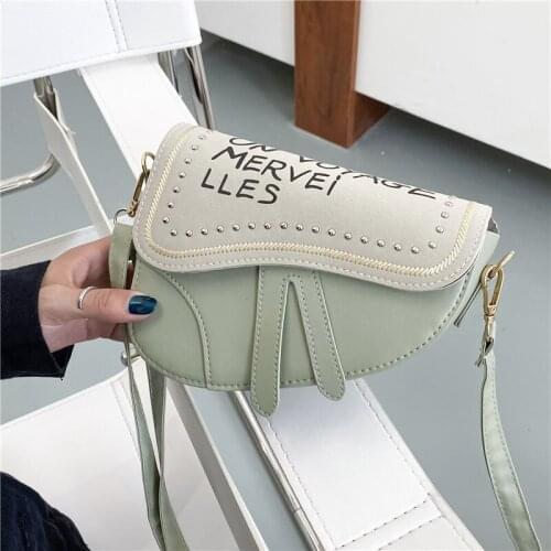 Fashion PU Leather Mini Mobile phone Bag Splicing Small Shoulder Bag for women Crossbody Bag Female Coin Purse Pocket Handbag