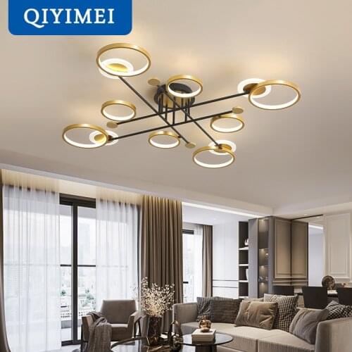 Nordic Dimmable New Modern LED Chandelier Lights For Bedroom Living Dining Room Kitchen Bar Indoor Lamps Home Lighting Fixtures