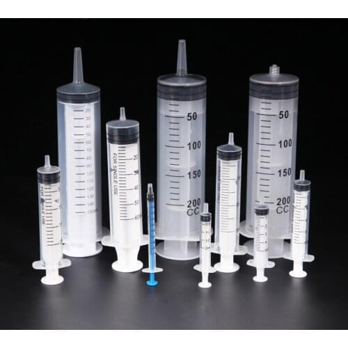 10pcs/Pack Disposable Plastic Sterile syringe Sample injector Sampler for ink syringe Industrial Glue Tools Feeding device