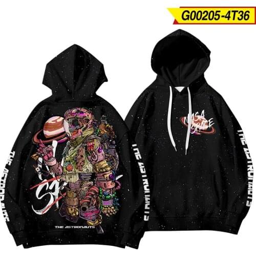 Autumn Spring Printed Long Sleeve Pullovers Oversized Harajuku Hoodie Sweatshirt Women Korean Style Streetwear Tops