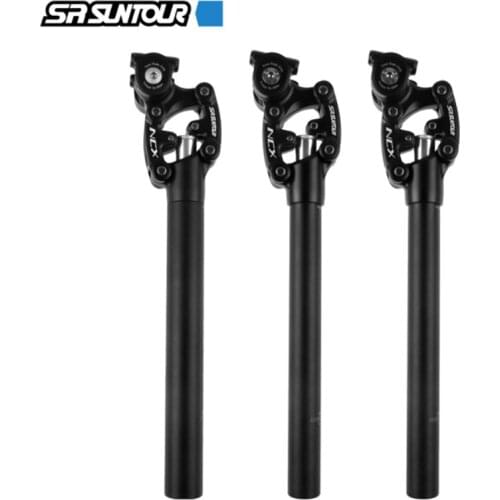 SUNTOUR SR NCX Outdoor Cycling MTB Mountain Bike Suspension Travel Seatpost Aluminum Alloy 350mm Bike Parts