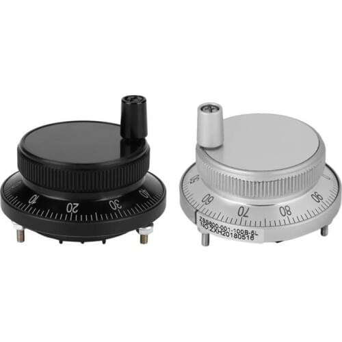 Hand Wheel Pulse Encoder Mill Router Manual Control For CNC System 5V 60MM