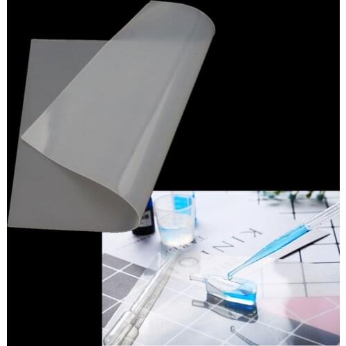 Silicone Clear Mat Resin Pad Craft Tool High Temperature Resistance Sticky Plate PXPB