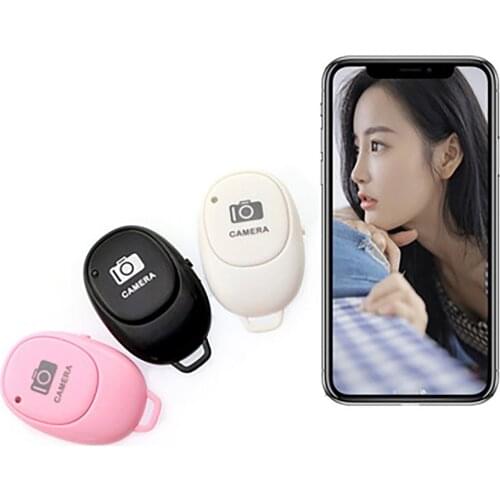 Bluetooth Remote Control Button Wireless Controller Self-Timer Camera Stick Shutter Release Phone Selfie for Ios / Android