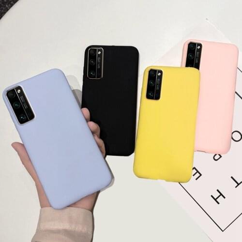 Candy Solid Color Case For Huawei Honor 30 Pro 30 Lite Cover Honor 30 Soft Liquid Silicone Bumper Back Cover for honor30 pro