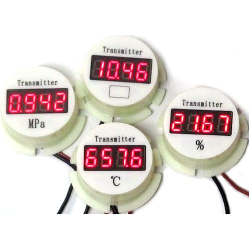 2088 passive head -wire 4-20mA temperature and pressure tabs display table header Percent