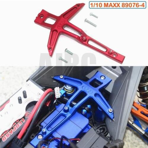 Aluminum front steering fixed support pressure plate Replace # 8921 TRAXXAS 1/10 MAXX MONSTER TRUCK 89076-4