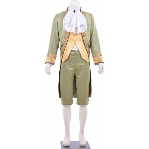 Cosplaydiy Victorian Elegant Gothic Aristocrat 18th Century Mens Suit Marie Antoinette Baroque Women Dress Couples Wedding Set